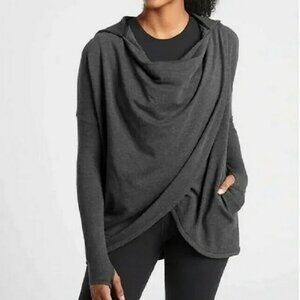 Athleta Purana Wrap Sweatshirt TALL